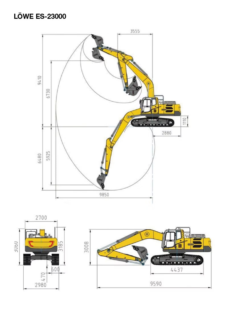 LÖWE ES-23000 – 23,0 Tonnen Kettenbagger