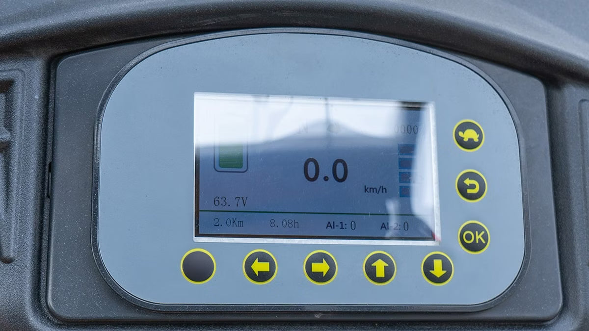 LÖWE Elektro-Gabelstapler PROFI HLS 1500 – 1,5 Tonnen mit Seitenschieber
